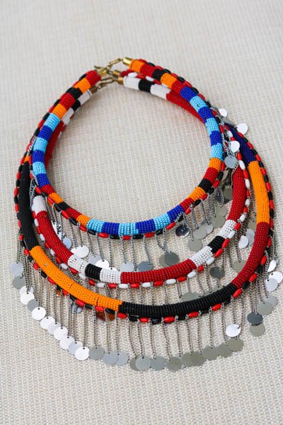 NYANDA Maasai Beaded Necklace