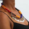 MALIK Maasai Beaded Rope Necklace