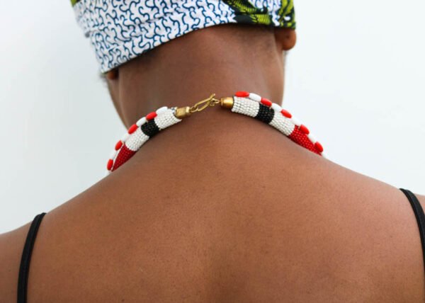 MOSI Maasai Beaded Rope Necklace