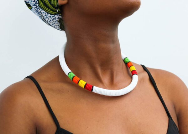 MANZI African Beaded necklace (Copy)