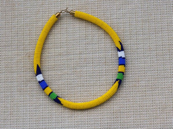 MHINA African Beaded necklace