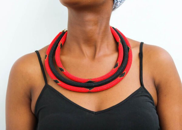 MTAWA African Beaded necklace