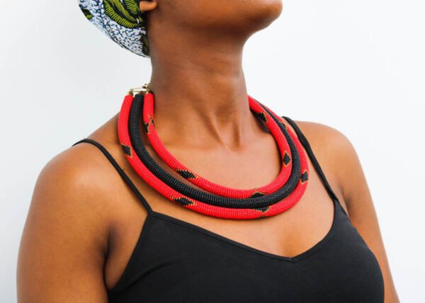 MTAWA African Beaded necklace