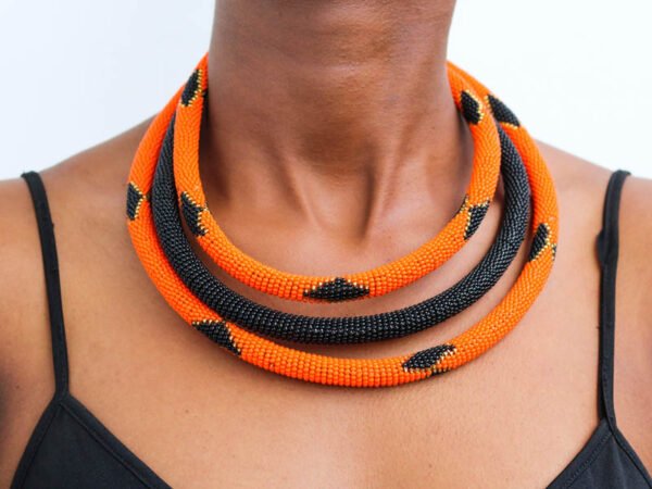 MTORO African Beaded necklace