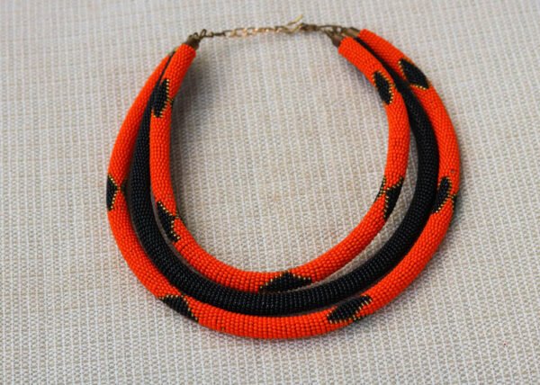 MTORO African Beaded necklace