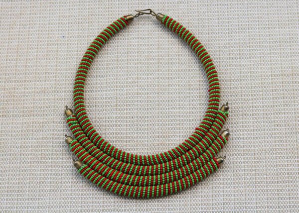 MTUME African Beaded necklace
