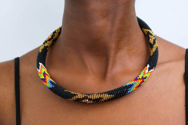 MUFID African Beaded necklace