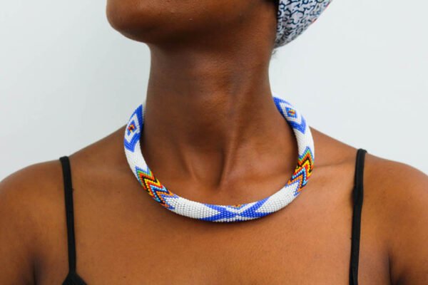 MUNIM African Beaded necklace