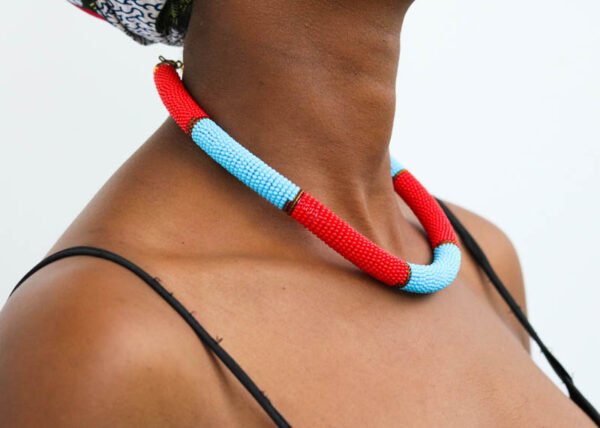 MZALE African Beaded necklace