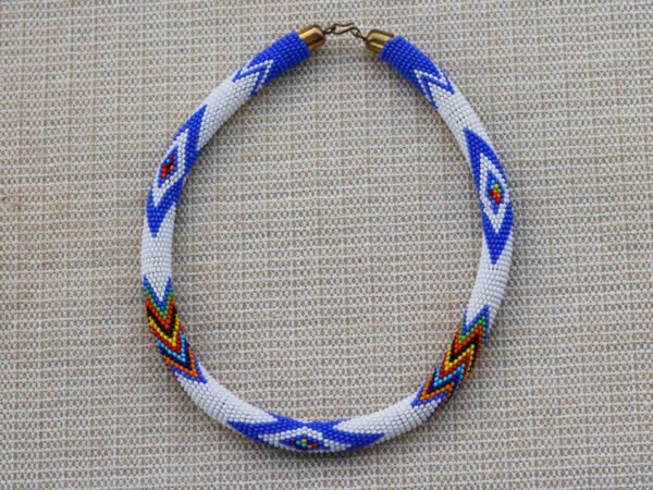 MUNIM African Beaded necklace