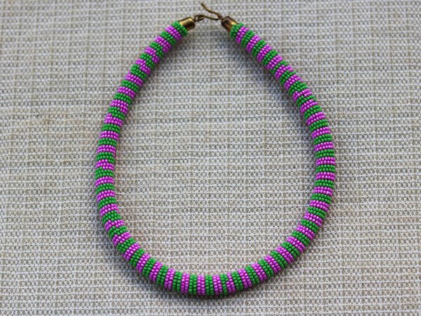 MAKIRI African Beaded necklace