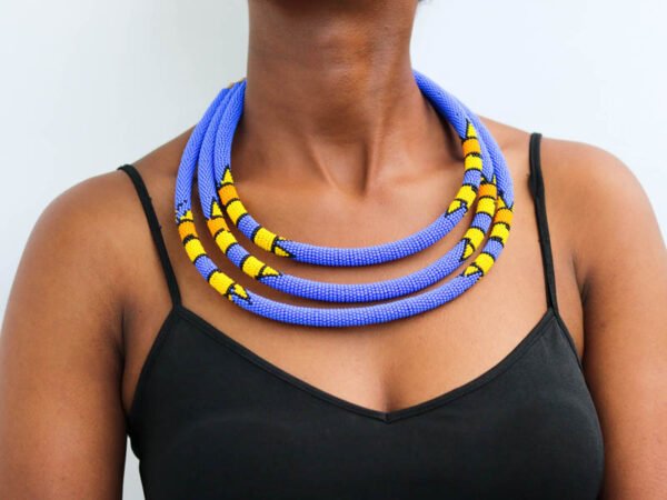 MAPUTE African Beaded necklace