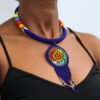 MASHAL African Beaded necklace