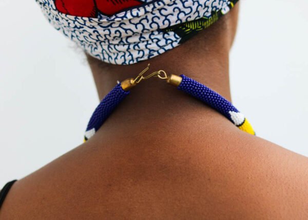 MASHAL African Beaded necklace