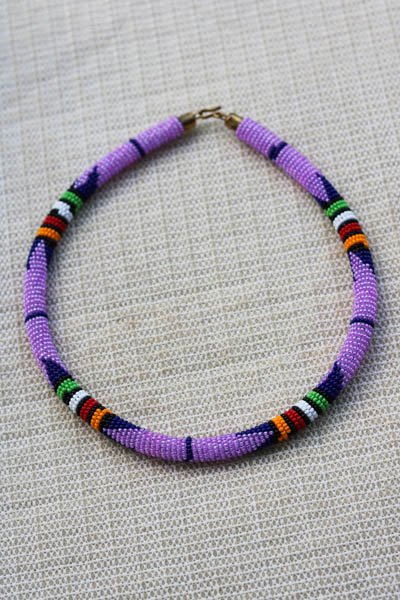 MATOJO African Beaded necklace
