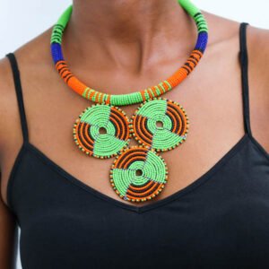 MILINA African Beaded necklace