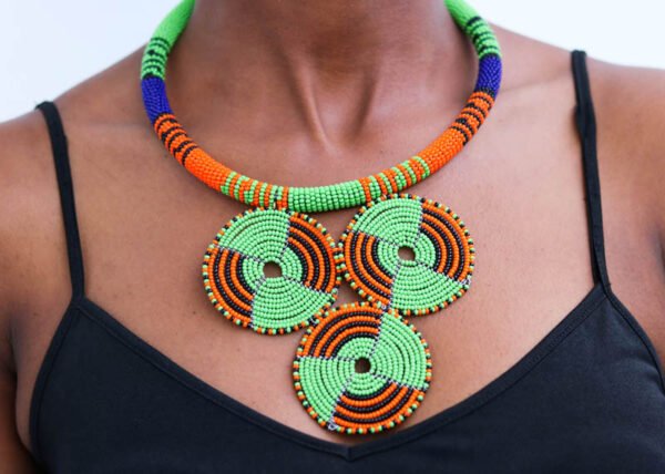 MILINA African Beaded necklace