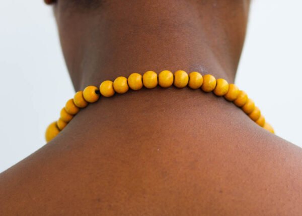 MUYAKA Wooden Beaded necklace