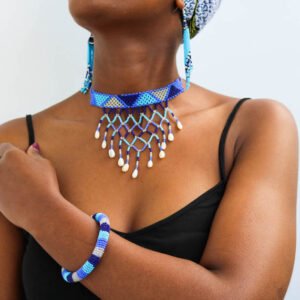 ADINA African Beaded jewelry set