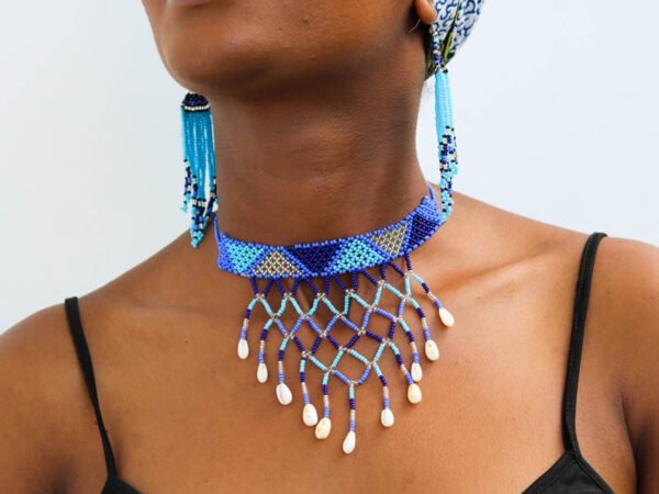 ADINA African Beaded jewelry set