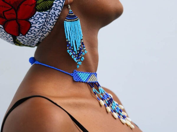 ADINA African Beaded jewelry set