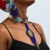 AMANA African Beaded jewelry set