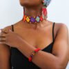 AJILA African Beaded jewelry set
