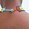 AFIYA African Beaded Choker Necklace