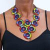 AMALI African Beaded Choker Necklace
