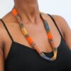 ASIM African Beaded Rope Necklace