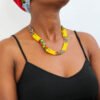 AULA African Beaded Rope Necklace