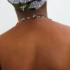 AZIMA African Beaded Rope Necklace
