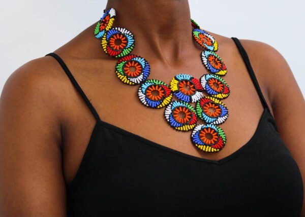 ANDIYE African Beaded Necklace