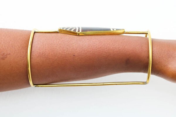 JIONA African Brass Bracelets