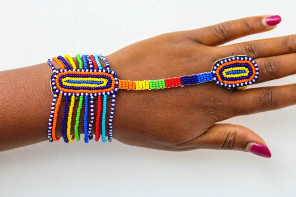 JEGO African Beaded Bracelet