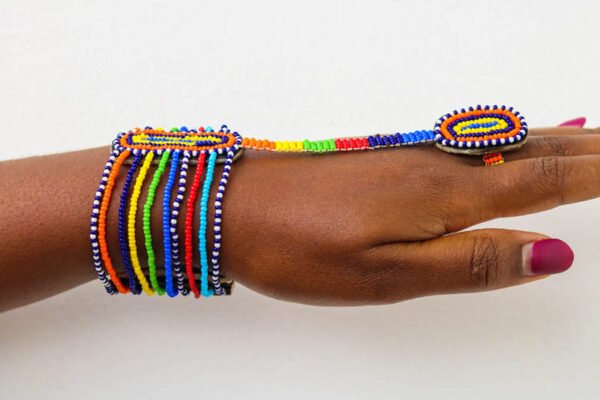 JEGO African Beaded Bracelet