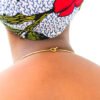 AISHA African brass necklace