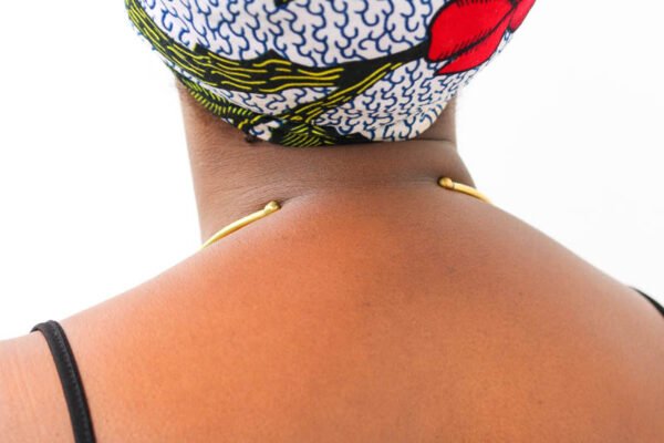 NIFU African brass necklace