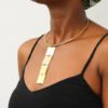 NIFU African brass necklace