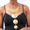 MARA African brass necklace