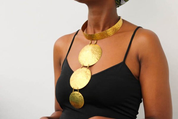 NANJI Brass Choker Necklace