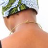 NEMSI Brass Choker Necklace