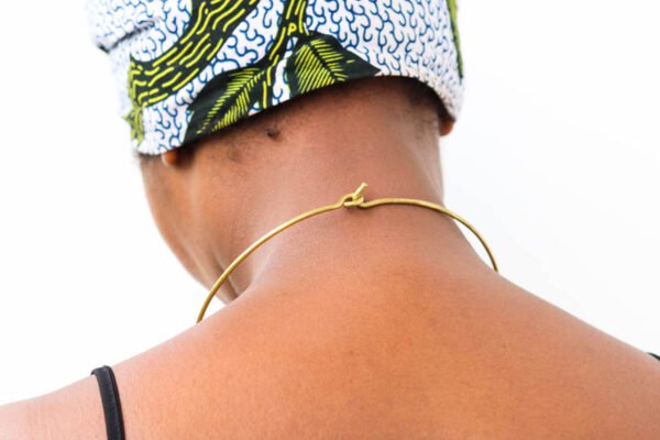 NEMSI Brass Choker Necklace