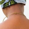 NYUSI African Brass Necklace