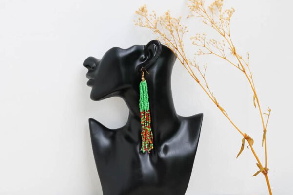 FARA African Beaded Earrings