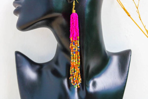 FATMA African Beaded Earrings