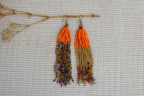 FAIZA African Beaded Earrings