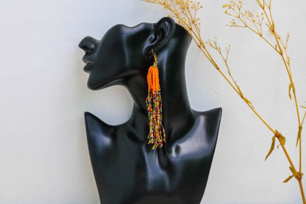 FAIZA African Beaded Earrings