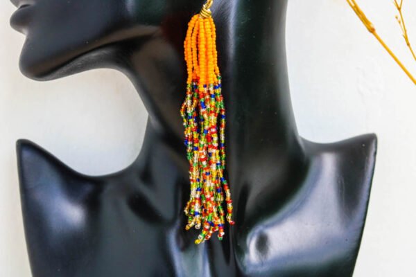 FAIZA African Beaded Earrings