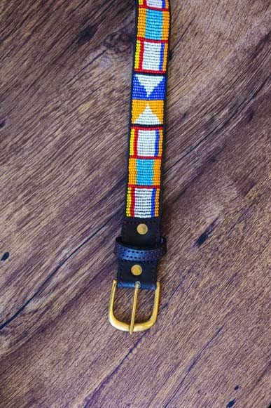 BRAHIM African Maasai beaded belts